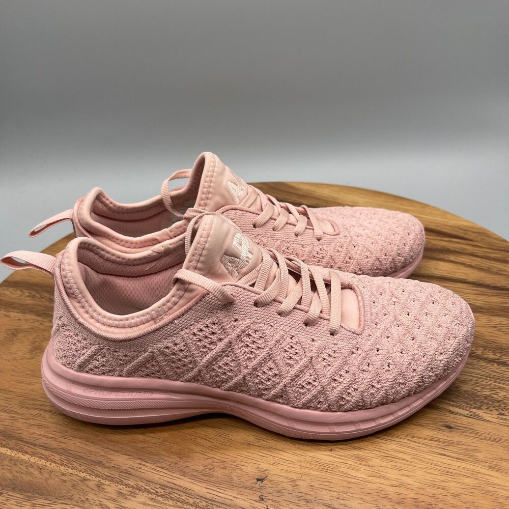 APL Techloom Phantom Shoes Womens Size 7 Pink Running Comfort Walking Sneakers